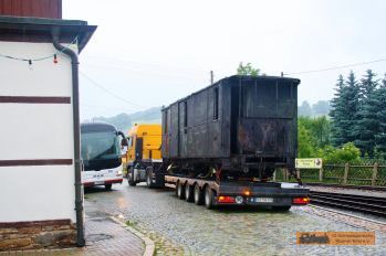 Gegen 9 Uhr geht die Fahrt los. � S. Meyer. � S. Meyer