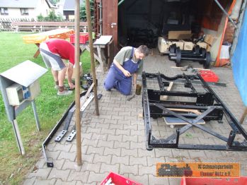 Drehgestell, los geht�s!