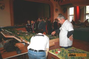 der Ausstellungsbetrieb ist im Gange