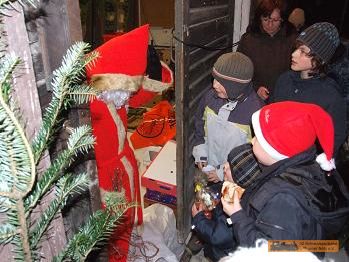 Der Weihnachtsmann ist auch da!