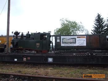 Fast wie angekuppelt, der Fotohalt!