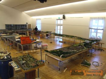 Die TT / TTm Anlage von Markus steht schon mal.