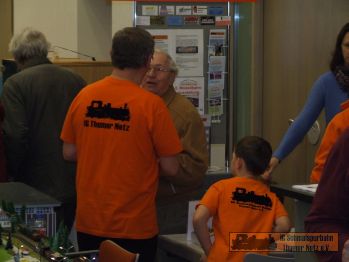 Eine Fachsimpelei mit den G�sten.