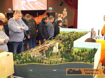 Die beiden Spur N Anlagen von Familie Ihle.