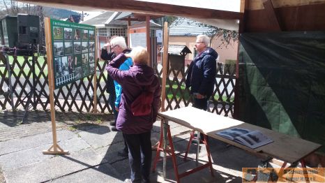 eine Ecke mit unseren Bildertafeln