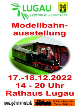 Das Plakat f�r Lugau.