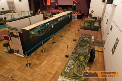 Ehrenfriedersdorf in H0e aus der Luft.