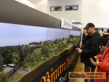 Die komplette Anlage der Bimmelbahner.