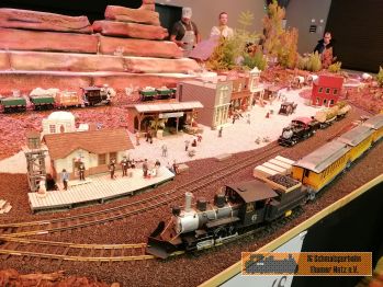 Nun steht der Zug auf dem falschen Gleis.