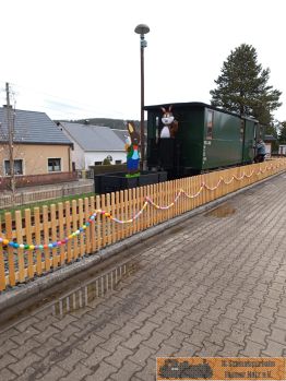 Die gro�en Hasen warten schon.