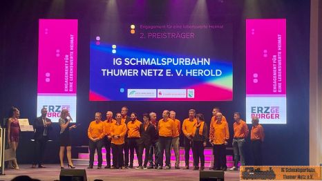 Gleich bekommen wir den Preis!