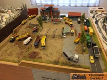 Ein kleiner Steinbruch.