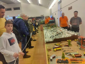 Dietmar hat seine Winteranlage mitgebracht.