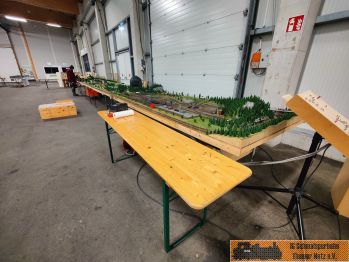 Als erstes kommt die TT Anlage.