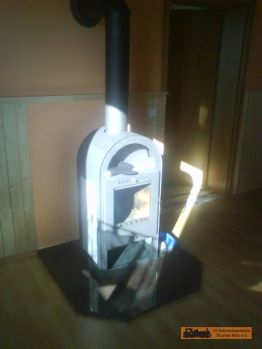 Der neue Kamin ist nicht nur ein Blickfang.