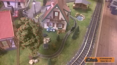 Eine Gartenbahn in der Gartenbahn!